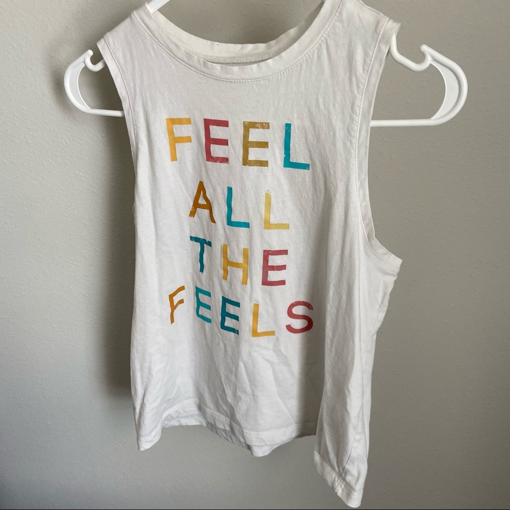 Size S Graphic Muscle Shirt